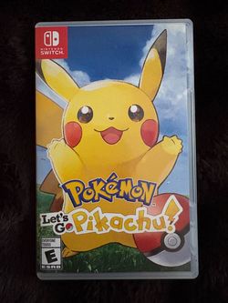 Pokémon let’s go Pikachu