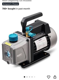 OMT 3.5 CFM Single Stage Vacuum Pump