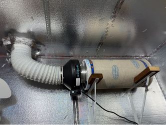 Hurricane 6” inline Fan