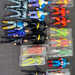 1980 To 1990  X-Men & Batman Action Figures