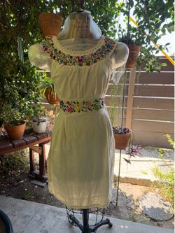 Mexican Colorful Beautiful Dress
