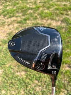 EXCELLENT PXG 0311 BLACK OPS GOLF DRIVER 12* ADJUSTABLE LOFT W CUSTOM ORDER KBS BLACK MAX HL GRAPHITE STIFF 44” D4