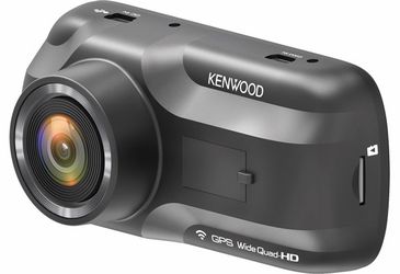 Kenwood DRV-A501WDP Detachable Dash Cam with Wi-Fi & rear cam not included