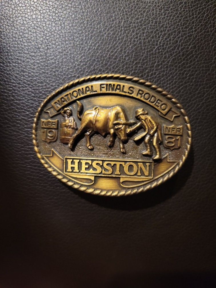 Vintage Hesston National Finals Rodeo 1981