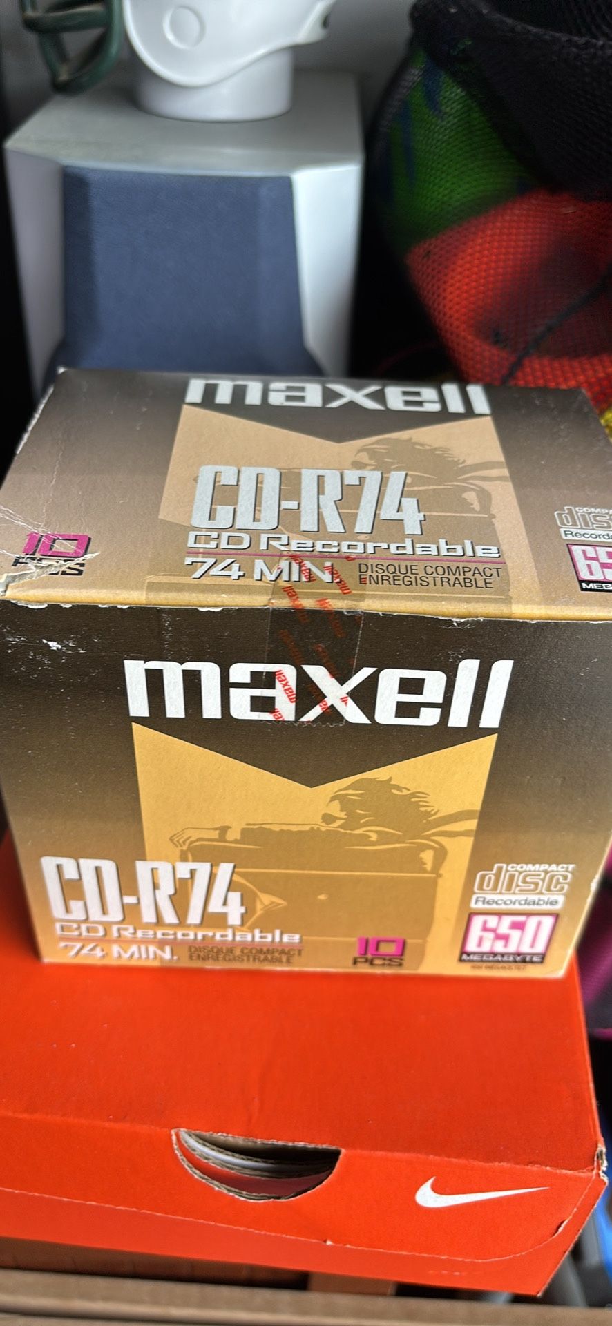 Box Of New Blank Cds
