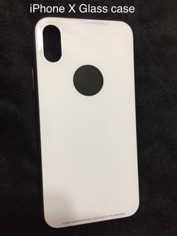 iPhone X glass case