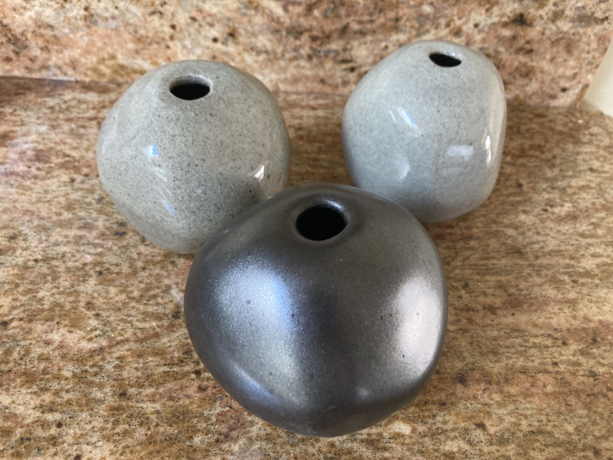 Ceramic Candle Holder Set