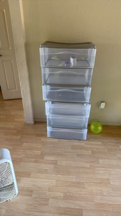 Plastic drawers