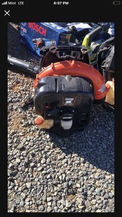 A  Real Nice POWERFUL. ECHO Pb770 Backpack Blower 