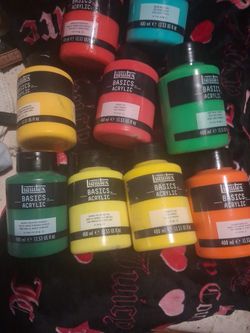 Liquotex Basic AcRylics 9 Bottles 