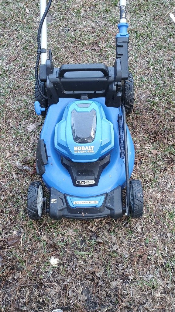 The Battery Operated Lawn Mower Kobalt