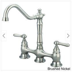     ChurchHomeCollections .co     Pioneer Americana Series Two-handle Kitchen Faucet
