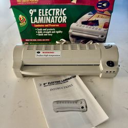 9” Electric Laminator
