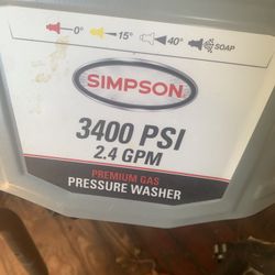 Pressure Washer And Bleach Sprayer