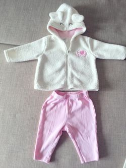 3-6 month baby girl set