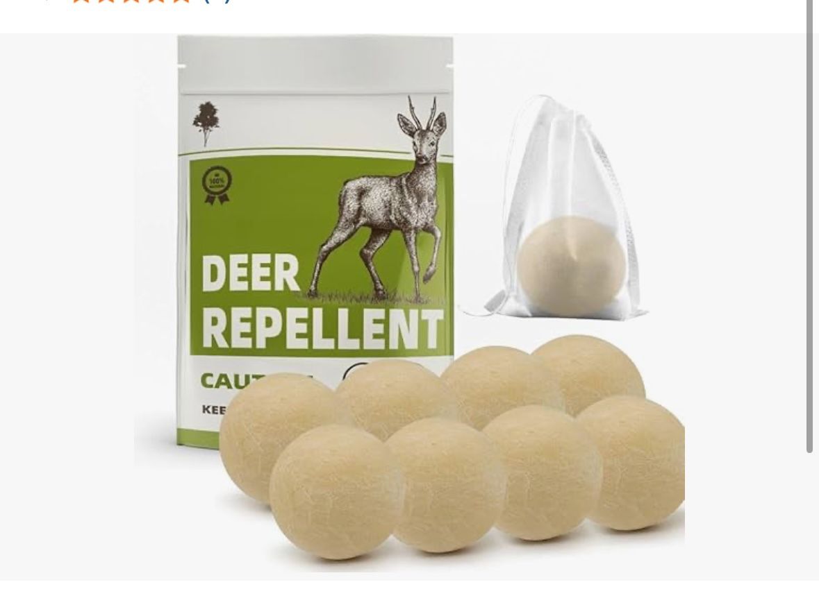 Repellent, Rabbit Repellent Outdoor, Deer Deterrent for Plants, Keep Rabbits Out of Backyard,