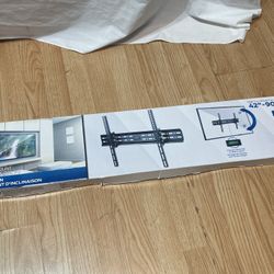 New Factory Sealed TILT MOTION FLAT SCREEN TV WALL MOUNT,  42” - 90”,  132 lbs Capacity, VESA  CAMPATIBLE
