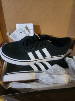 Brand New Adidas Adi Ease Classic B&W Shoes. Sz 7M or 8.5W