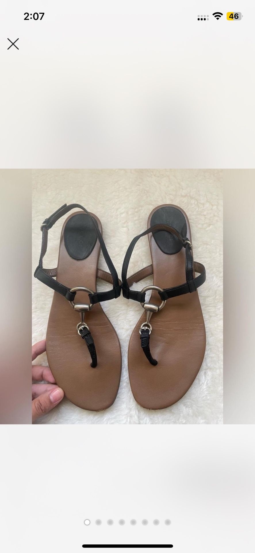 Gucci Sandals Womes Size 10,5