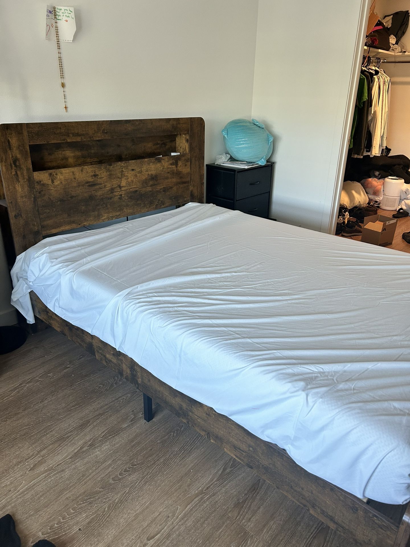 Mattress AND Bed Frame