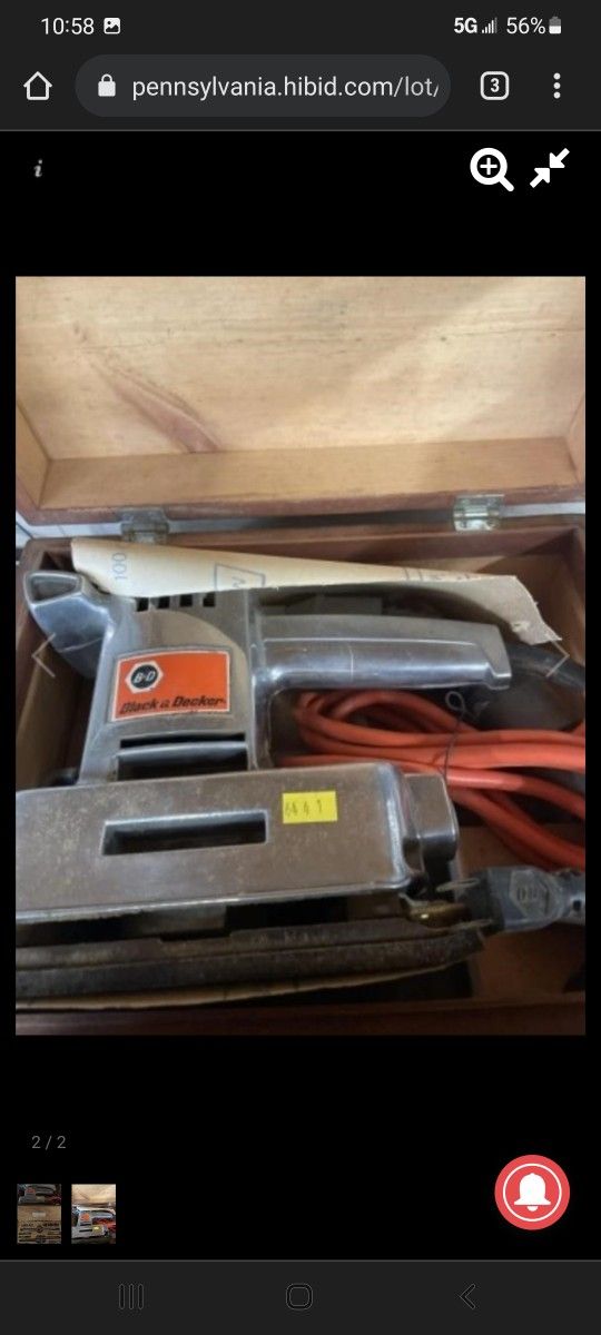 Black & Decker Finishing Sander