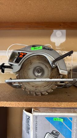 Black n Decker 2hp skill saw corded