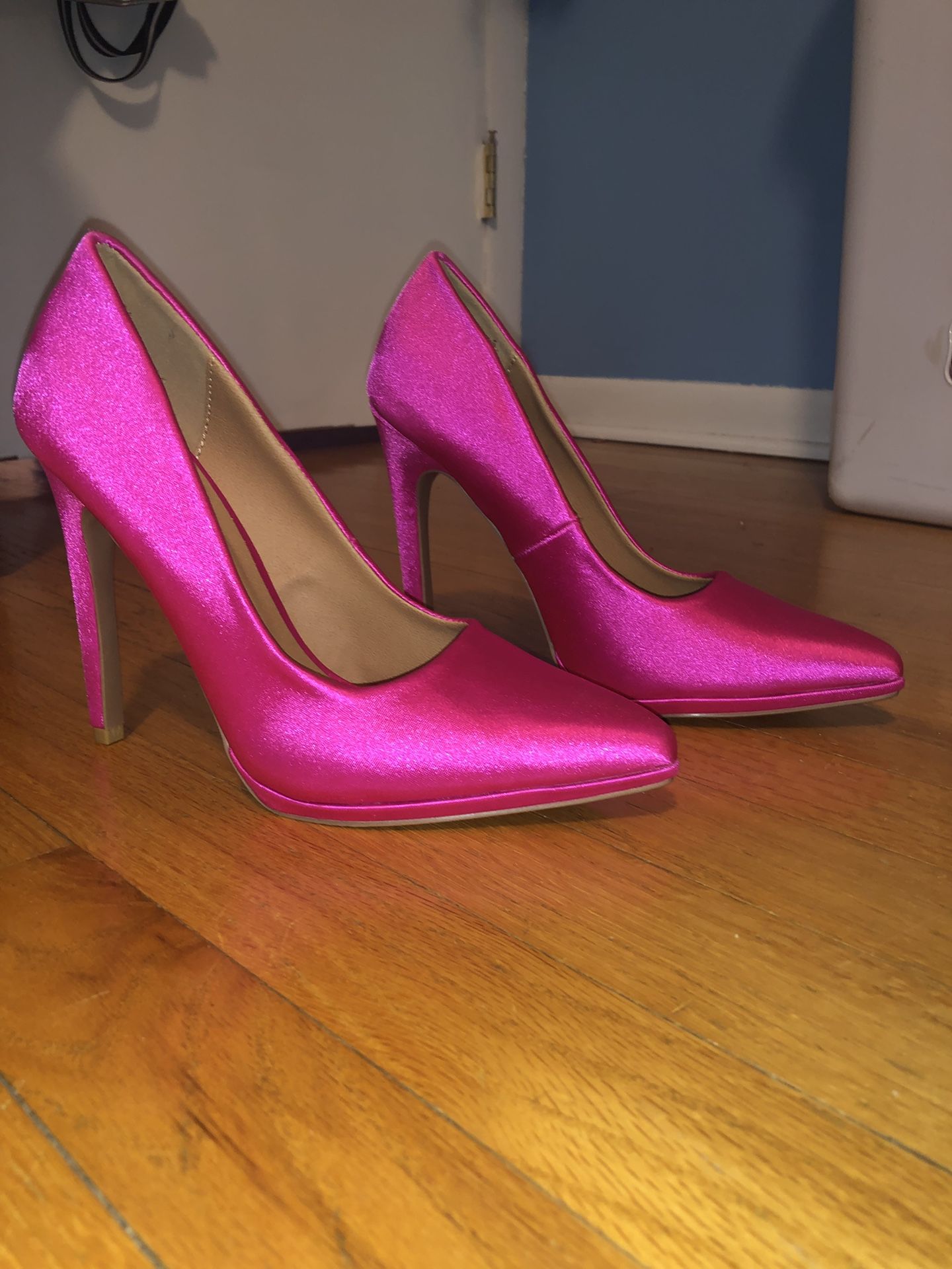 Pink Qupid Heels