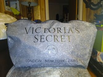 VS Tote Bag Glitter Silver