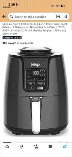 Ninja Air Fryer, 4 Quart (Model AF101)