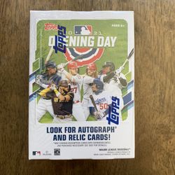 2021 Topps Opening Day Blaster Box MLB Baseball Sports Trading Cards