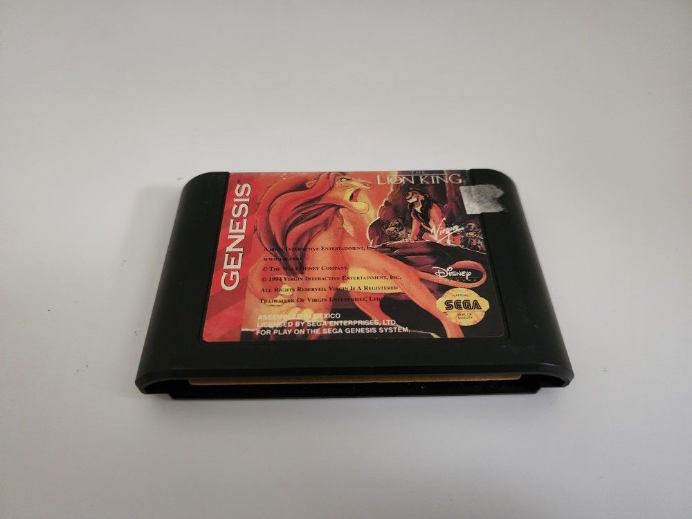 Disney’s Lion King (Sega Genesis) Retro | Vintage Video Game
