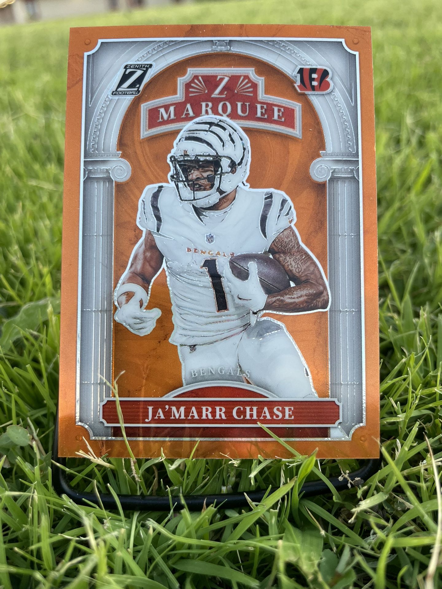 2024 Panini Zenith Ja'Marr Chase #26 Orange  Z Marquee