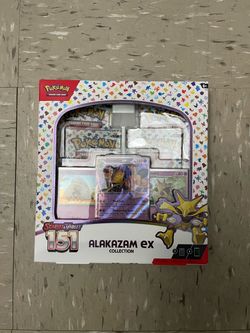 Pokémon TCG Scarlet & Violet 151 Alakazam ex Collection Box English 2023
