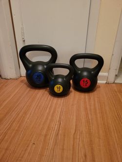 Set Of 3 Kettleballs