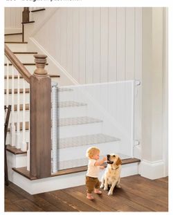 55” Retractable Baby Pet Gate