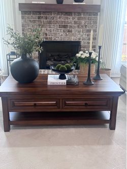 Modern Solid Wood Coffee Table