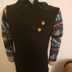Women's Style Rack Long Sleeve Sweater-Large