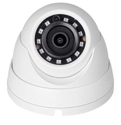 4MP PoE IP Turret Camera with 12 IR LED, Outdoor/Indoor Night Vision IP67 Waterproof 2.8mm Wide Angle Lens Full Metal casing Motion