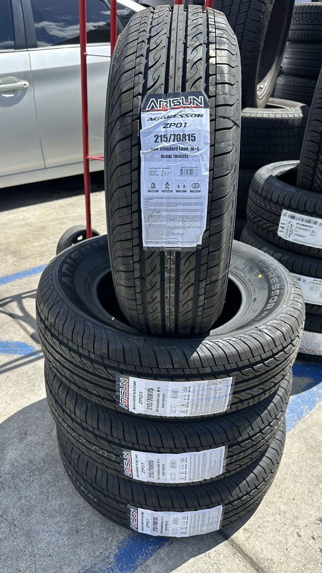 215/70R15 Arisun Aggressor Brand New 