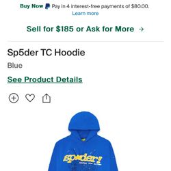 Sp5der TC Hoodie 