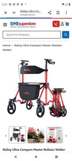 ROLLOY ROLLATER WALKER 20" WIDTH