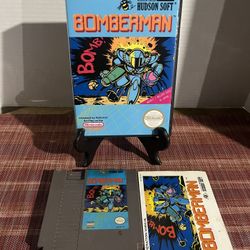 Bomberman w/Manual & Custom Box For Nintendo NES