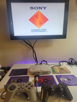 Playstation 1 Slim  !! Full System With Games !!!