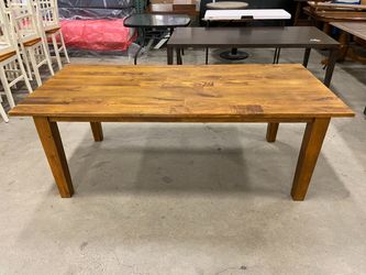 Solid Wood Rectangular Dining Table