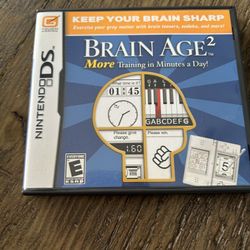 Brain Age 2: More Training in Minutes a Day (Nintendo DS, 2007)