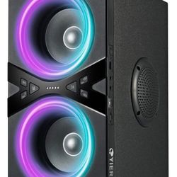 Bluetooth Speakers, Wireless TWS Portable Speaker with Lights, 100dB Loud Subwoofer 80w (Peak) Stereo