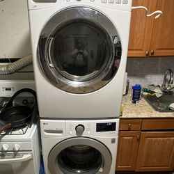 LG STACKABLE WASHER & DRIER SET