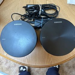 Samsung omnidirection wifi/blu tooth speakers