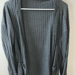 Forever 21 gray cardigan