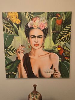 FRIDA Printed canvas